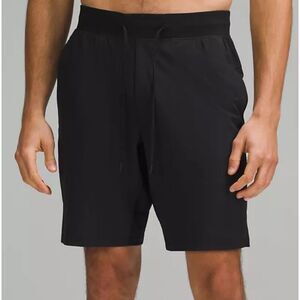 Lululemon T.H.E Pace Breaker black 11” linerless  BATHING SUIT gym SHORTS sz S